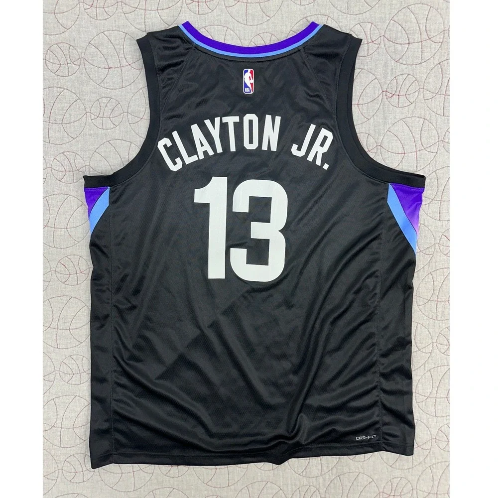 Jordan Utah‎ Jazz Jersey Black Walter Clayton Jr 13 Statement / Mens XXL